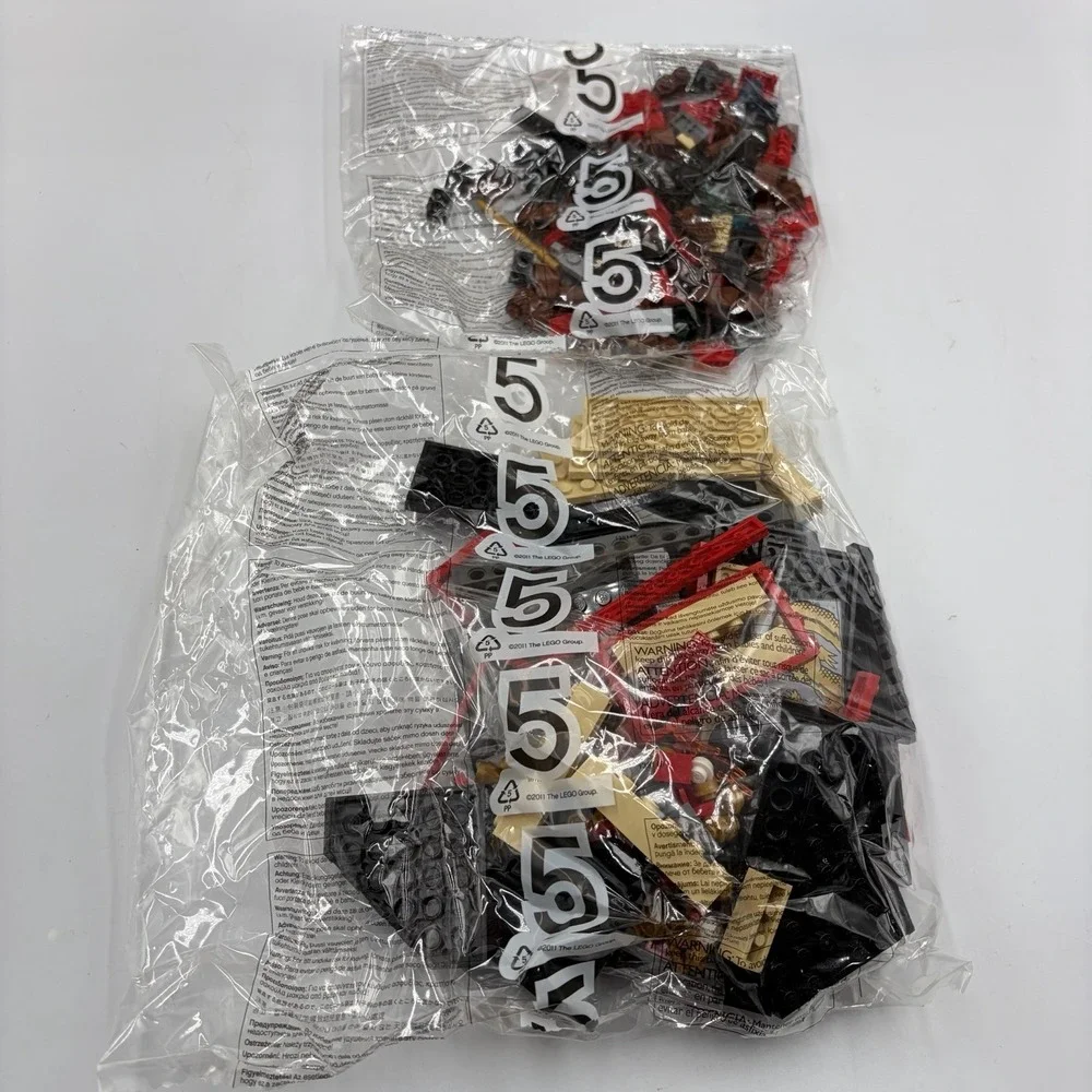 Lego Ninjago 2507 Fire Temple - Incomplete Read! Partial‎